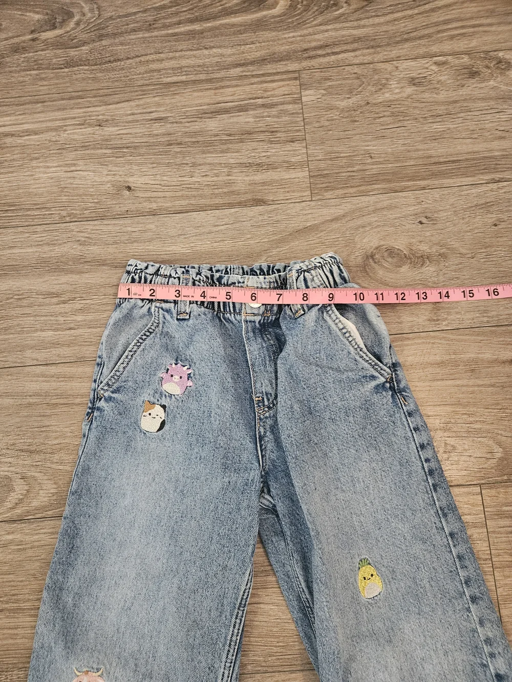 H&M Kids Squishmellow Wide-Leg Jeans Size 6x